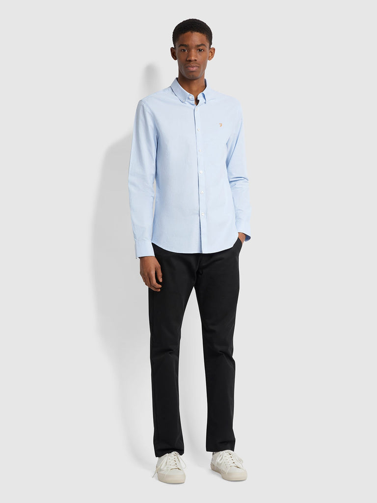 Farah Brewer Shirt Sky Blue-shirt-Heroes