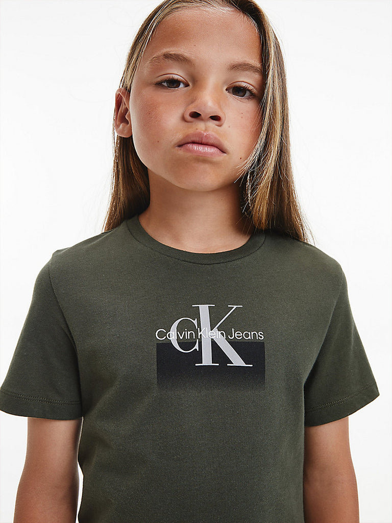 Calvin Klein Jeans Organic Cotton Logo T-Shirt Deep Depths-t-shirt-Heroes