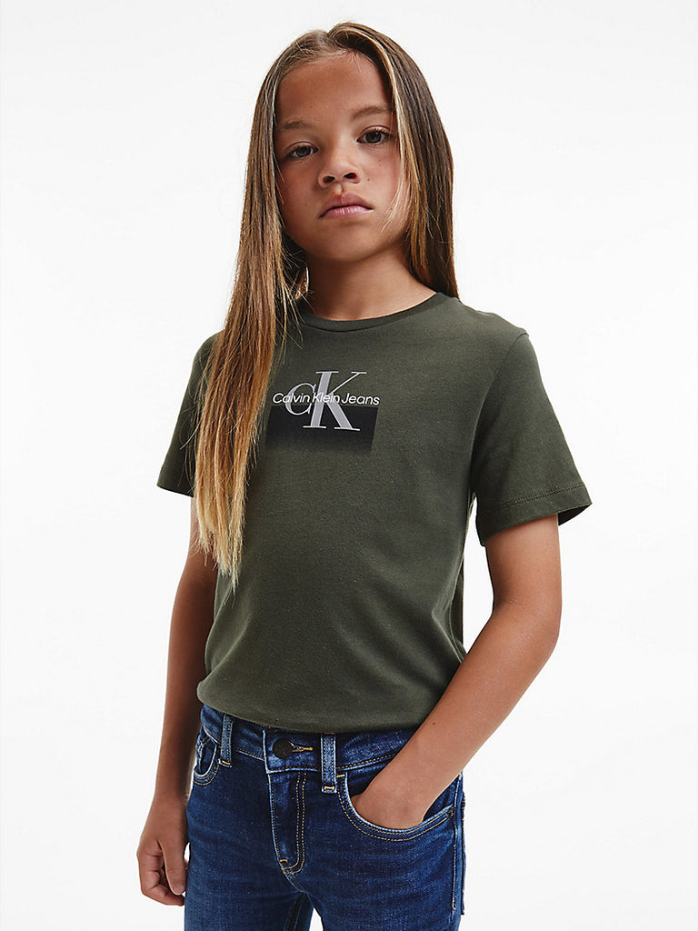 Calvin Klein Jeans Organic Cotton Logo T-Shirt Deep Depths-t-shirt-Heroes