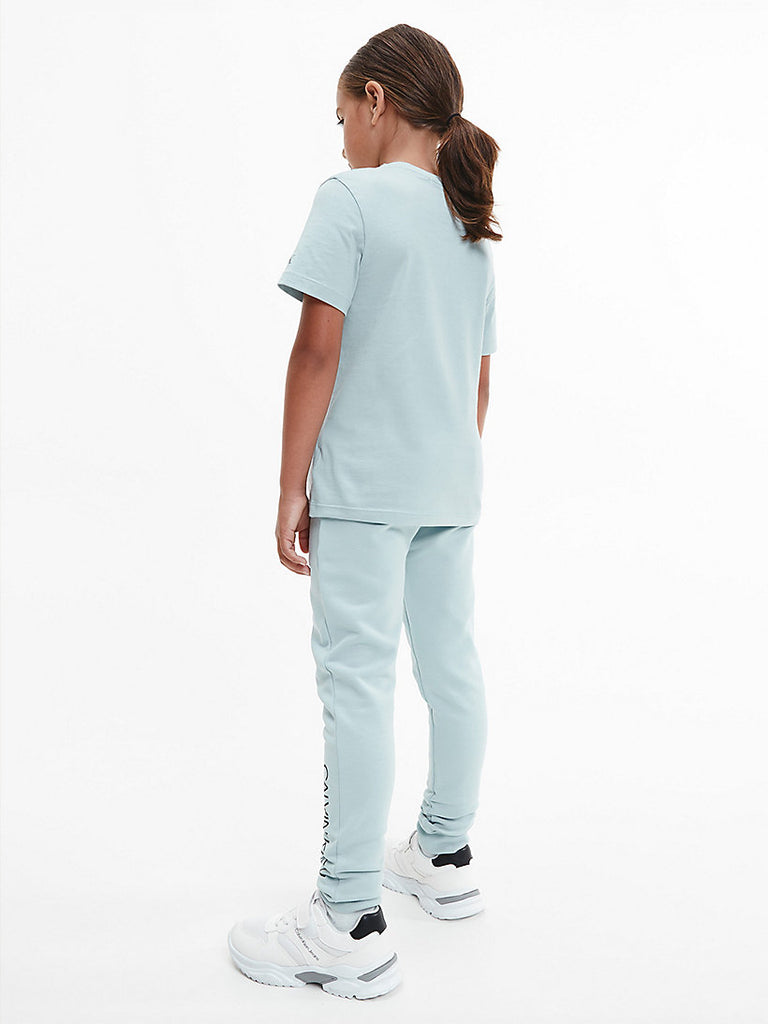 Calvin Klein Jeans Organic Cotton T-Shirt Muted Aqua-t-shirt-Heroes