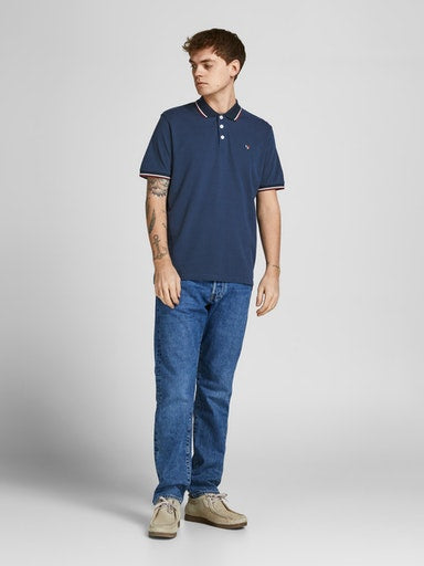 Jack & Jones Bluwin Polo Navy-polo-Heroes