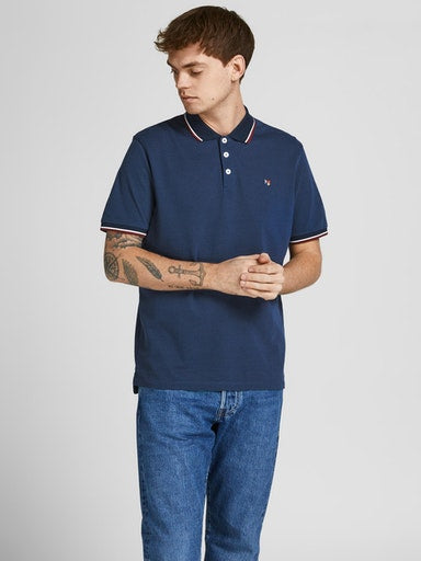 Jack & Jones Bluwin Polo Navy-polo-Heroes