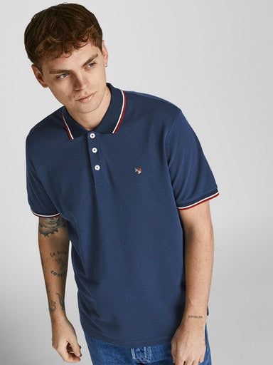Jack & Jones Bluwin Polo Navy-polo-Heroes