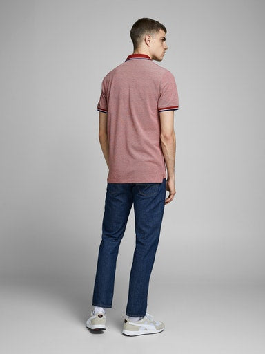 Jack & Jones Bluwin Polo Red-polo-Heroes