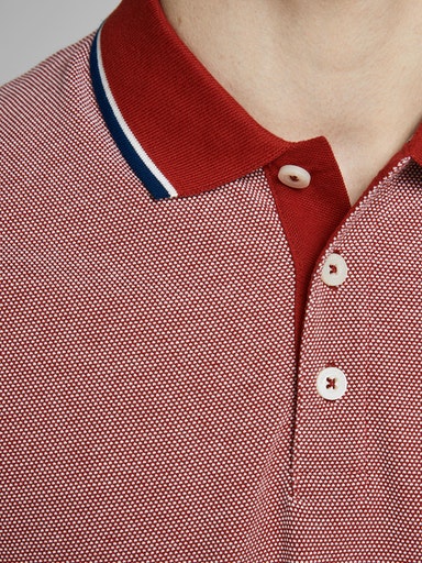 Jack & Jones Bluwin Polo Red-polo-Heroes
