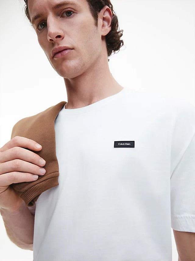 Calvin Klein Relaxed Recycled Cotton T-Shirt Bright White-t-shirt-Heroes