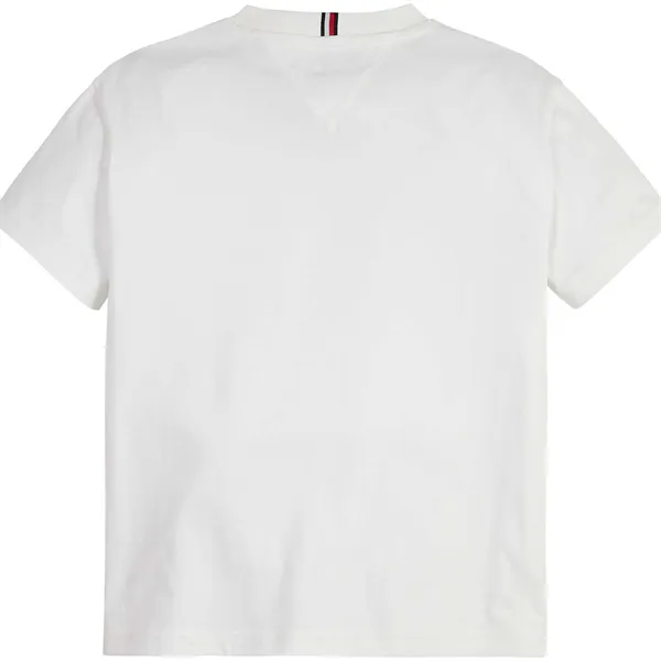 Tommy Hilfiger Graphic Logo T-Shirt White-t-shirt-Heroes