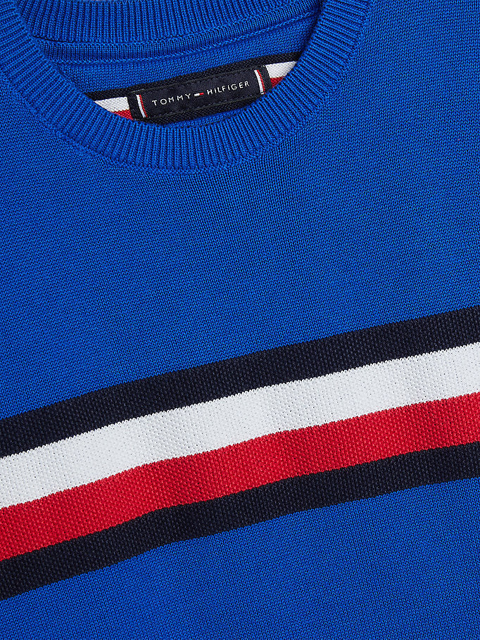 Tommy Hilfiger Essential Signature Jumper Cobalt-Heroes