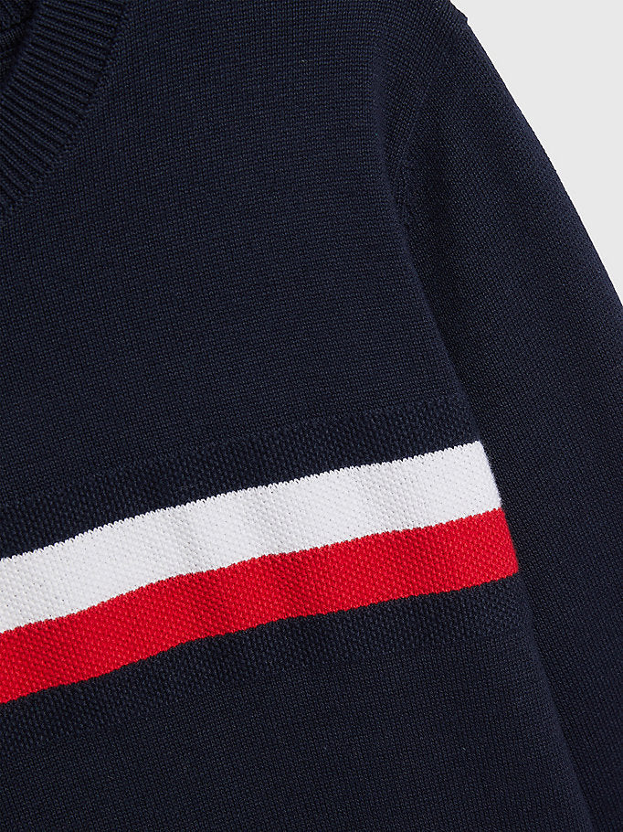 Tommy Hilfiger Essential Signature Jumper Desert Sky-Heroes