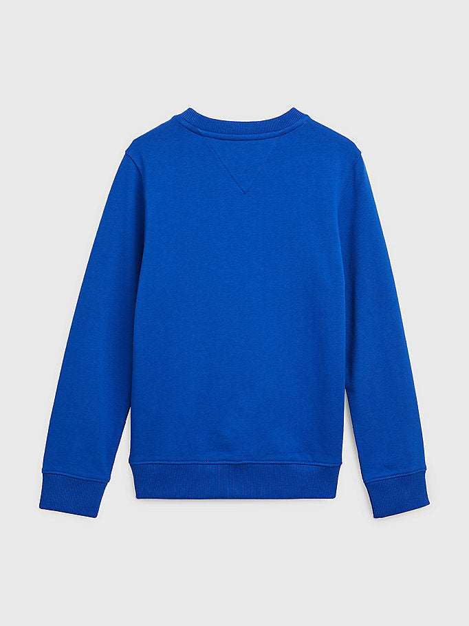 Tommy Hilfiger Essential Terry Sweatshirt Cobalt-sweat-Heroes