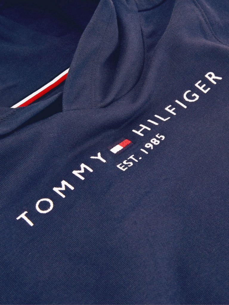 Tommy Hilfiger Teen's Essential Logo Hoodie Navy-Heroes