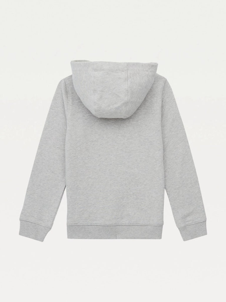 Tommy Hilfiger Boys (Age 2-8) Essential Logo Hoodie Grey-Heroes