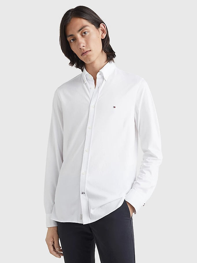 Tommy Hilfiger 1985 Collection Slim Fit Shirt White-shirt-Heroes