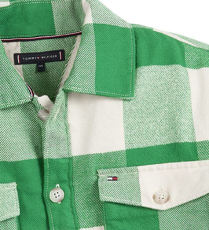 Tommy Hilfiger Sherpa Lined Jacket Green Malachite-Heroes