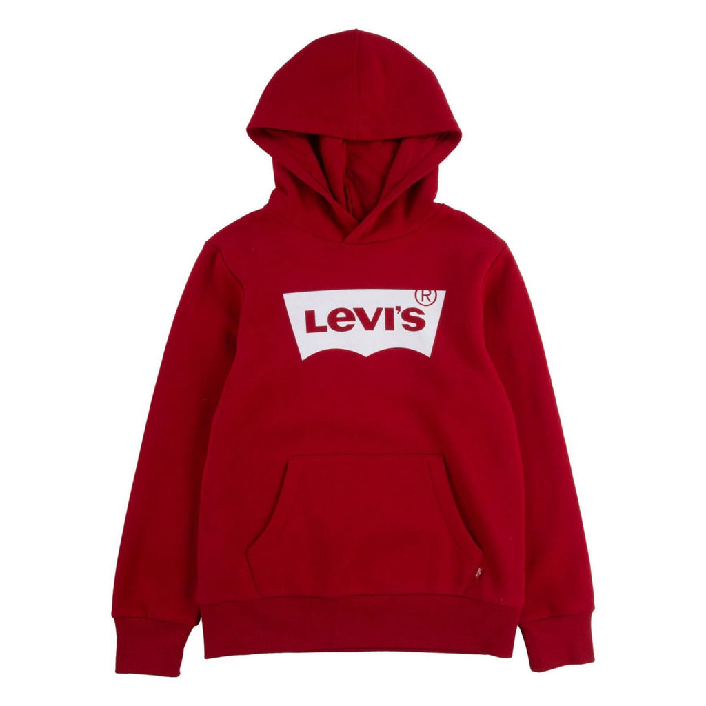 Levi's Boys Batwing Logo Hoodie Red-sweatshirts-Heroes