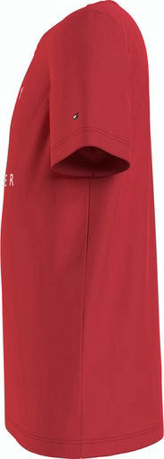 Tommy Hilfiger Kids Logo Tee Red-t-shirt-Heroes