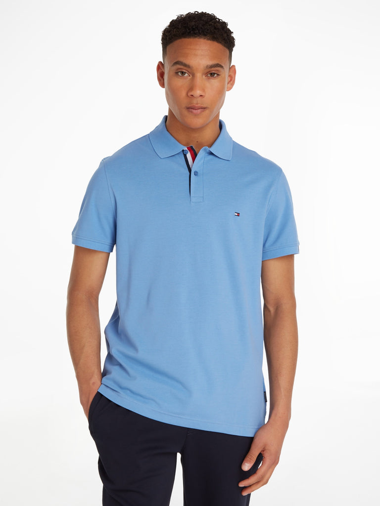 Tommy Hilfiger Rwb Tape Placket Regular Polo Sky Cloud-polo-Heroes