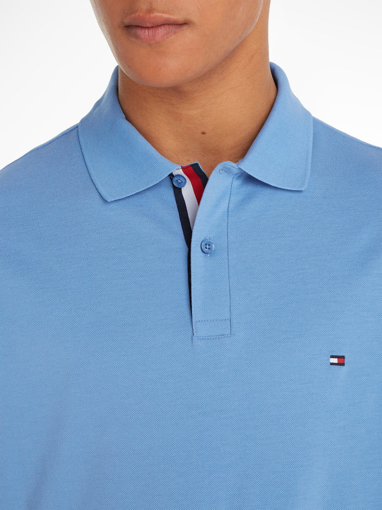 Tommy Hilfiger Rwb Tape Placket Regular Polo Sky Cloud-polo-Heroes