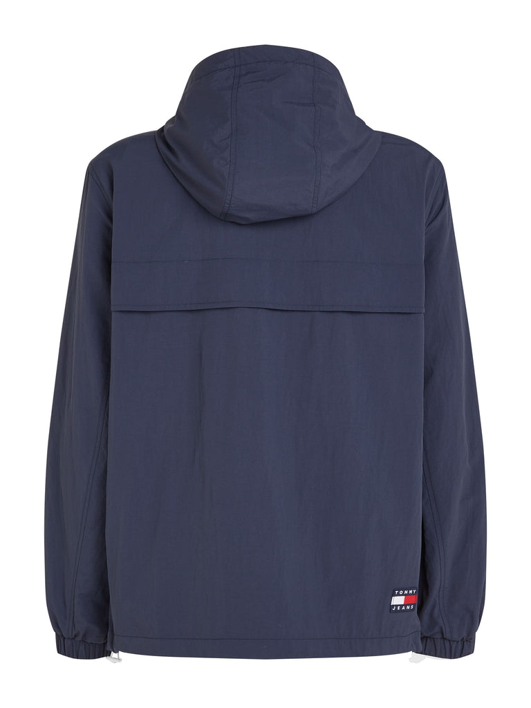 Toggle Cord Hood Chicago Windbreaker in Twilight Navy-jackets-Heroes