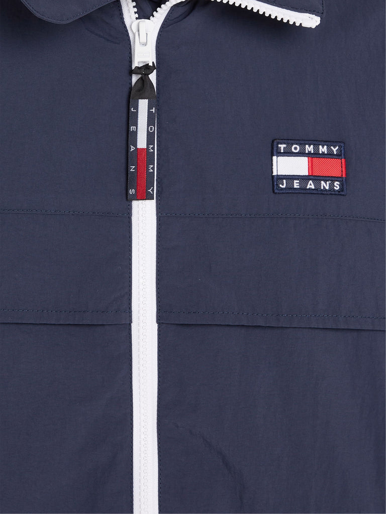 Toggle Cord Hood Chicago Windbreaker in Twilight Navy-jackets-Heroes