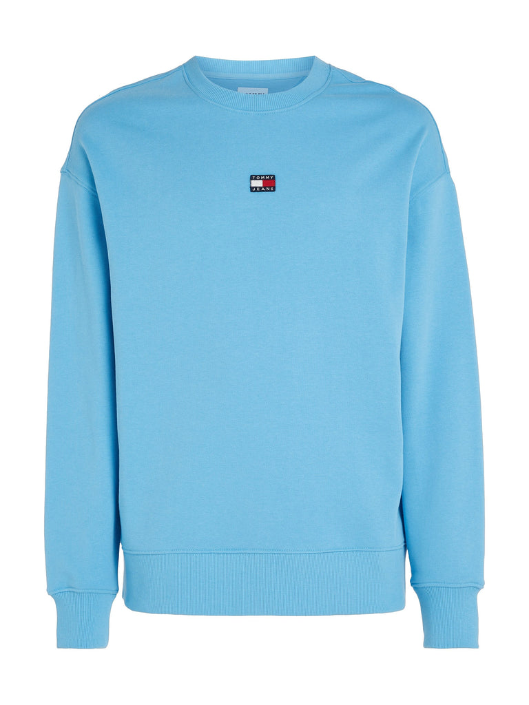 Relaxed Fit Badge Sweatshirt in Skyfall-sweatshirts-Heroes