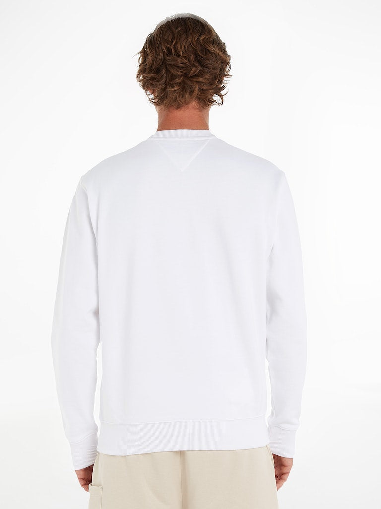 Regular Entry Graphic Crew in White-sweatshirts-Heroes