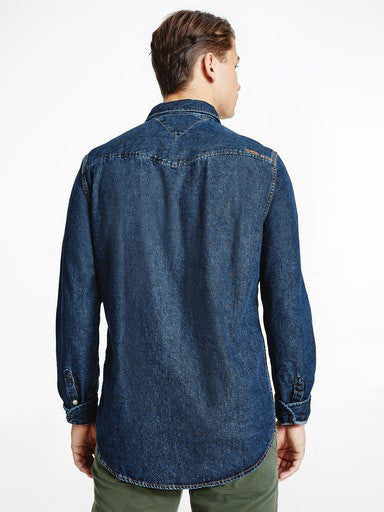 Tommy Jeans Denim Shirt Indigo-shirt-Heroes