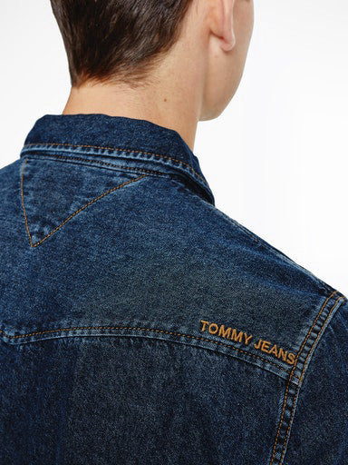 Tommy Jeans Denim Shirt Indigo-shirt-Heroes