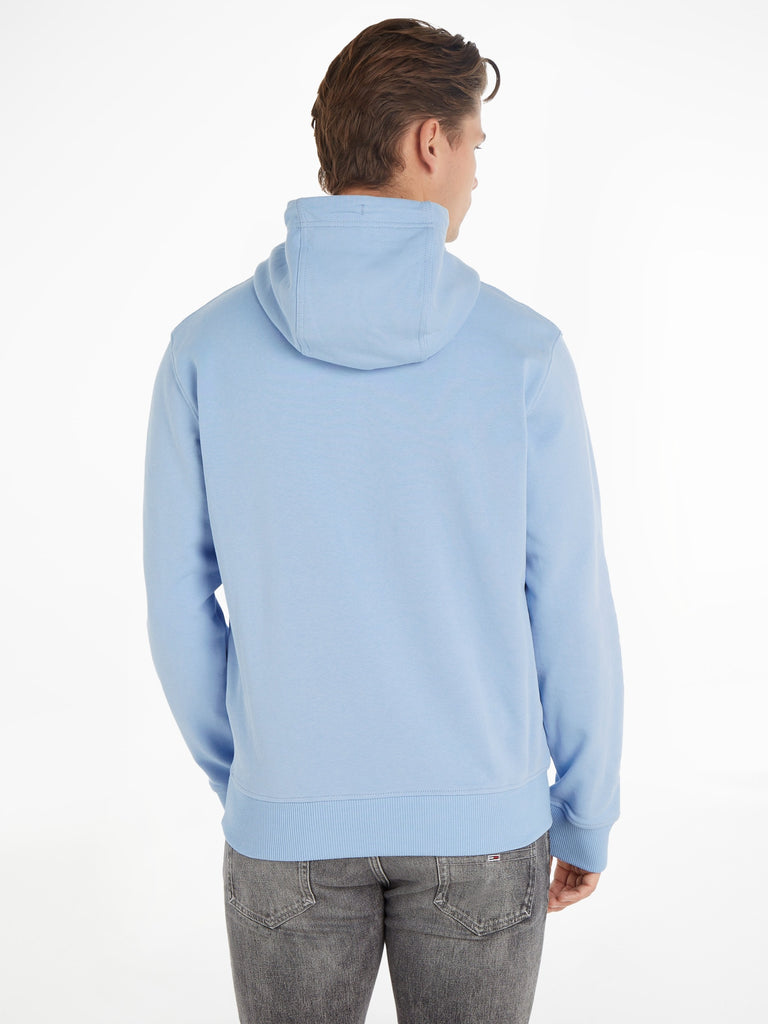 Tommy Jeans Reg Entry Hoodie Pearly Blue-sweat-Heroes