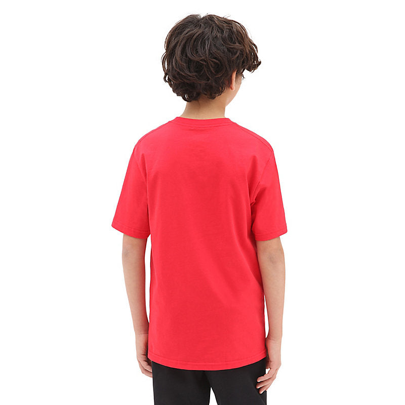 Vans Boys Maze T-Shirt Red-Heroes