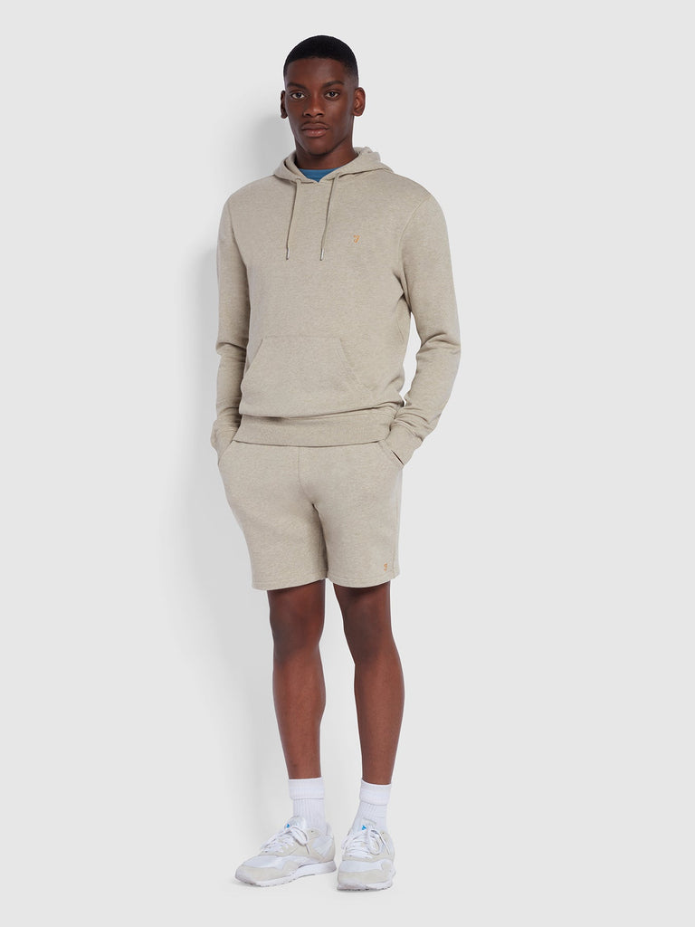 Farah Zain Organic Cotton Hoodie In Smoky Brown Marl-sweatshirts-Heroes