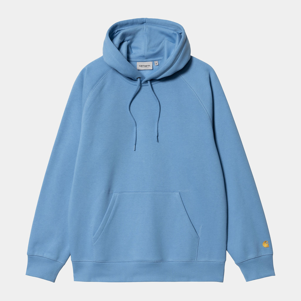 Carharrt Hooded Chase Sweat Piscine / Gold-sweat-Heroes