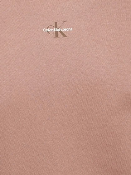 Calvin Klein Jeans Micro Monologo Crew Sweat Dark Blush-sweat-Heroes