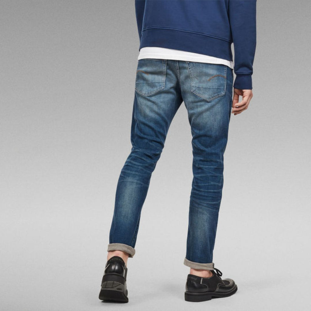 G-Star Men's 3301 Slim Jeans Worker Blue-jeans-Heroes