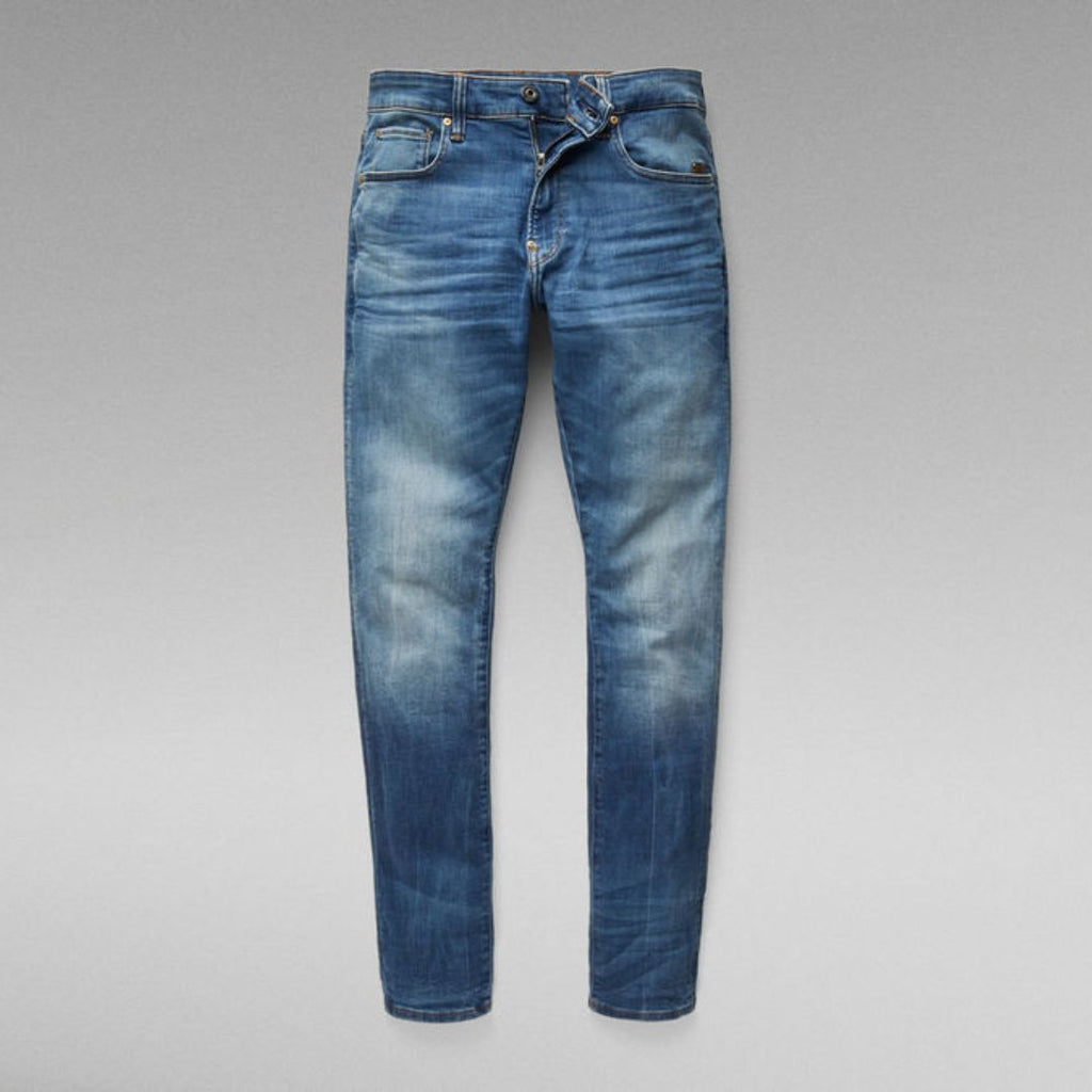 G-Star Men's Revend Skinny Jeans Medium Indigo Aged-jeans-Heroes