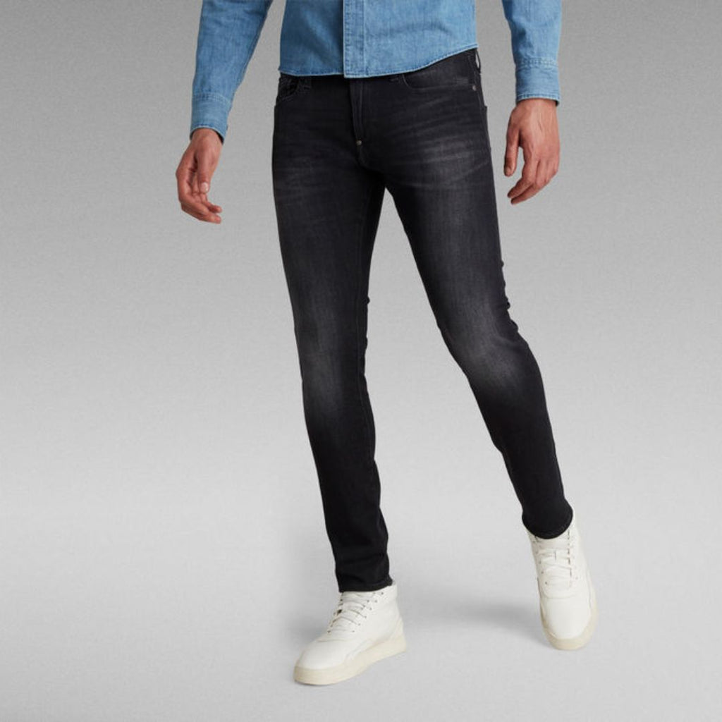 G-Star Men's Revend Skinny Jeans Medium Aged Faded-jeans-Heroes