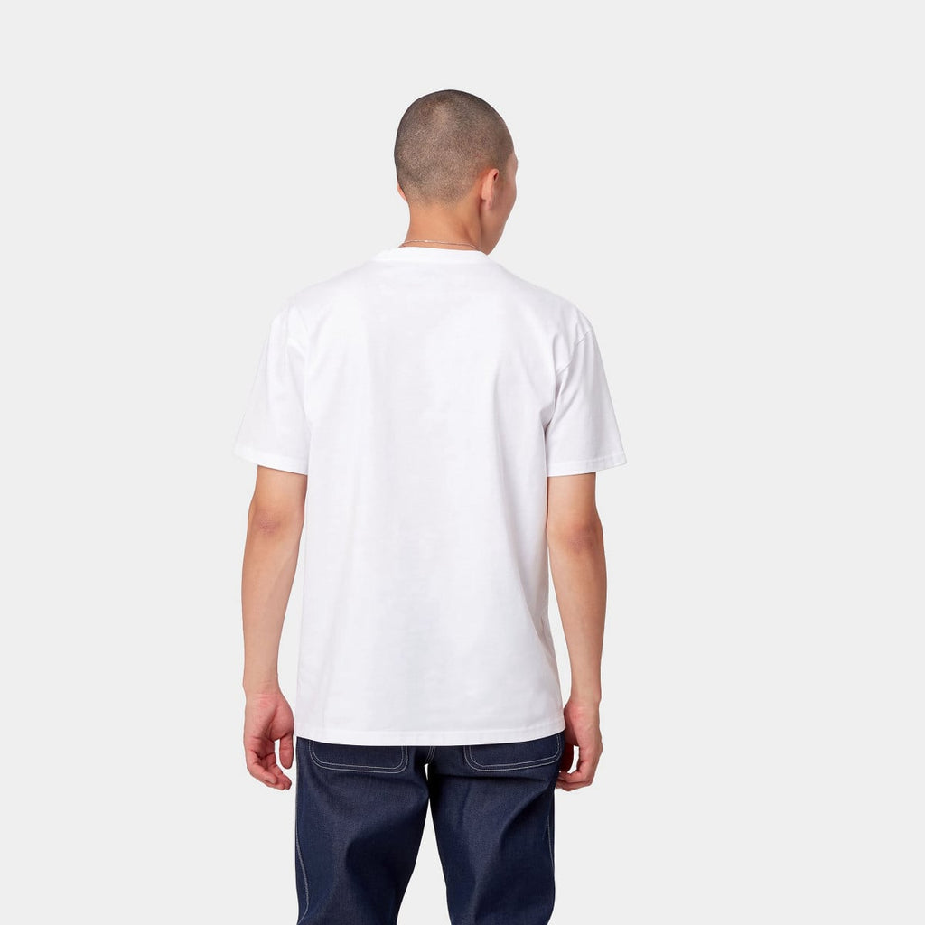 Carhartt S/S Chase T-Shirt White-t-shirt-Heroes