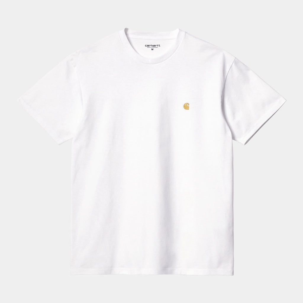 Carhartt S/S Chase T-Shirt White-t-shirt-Heroes