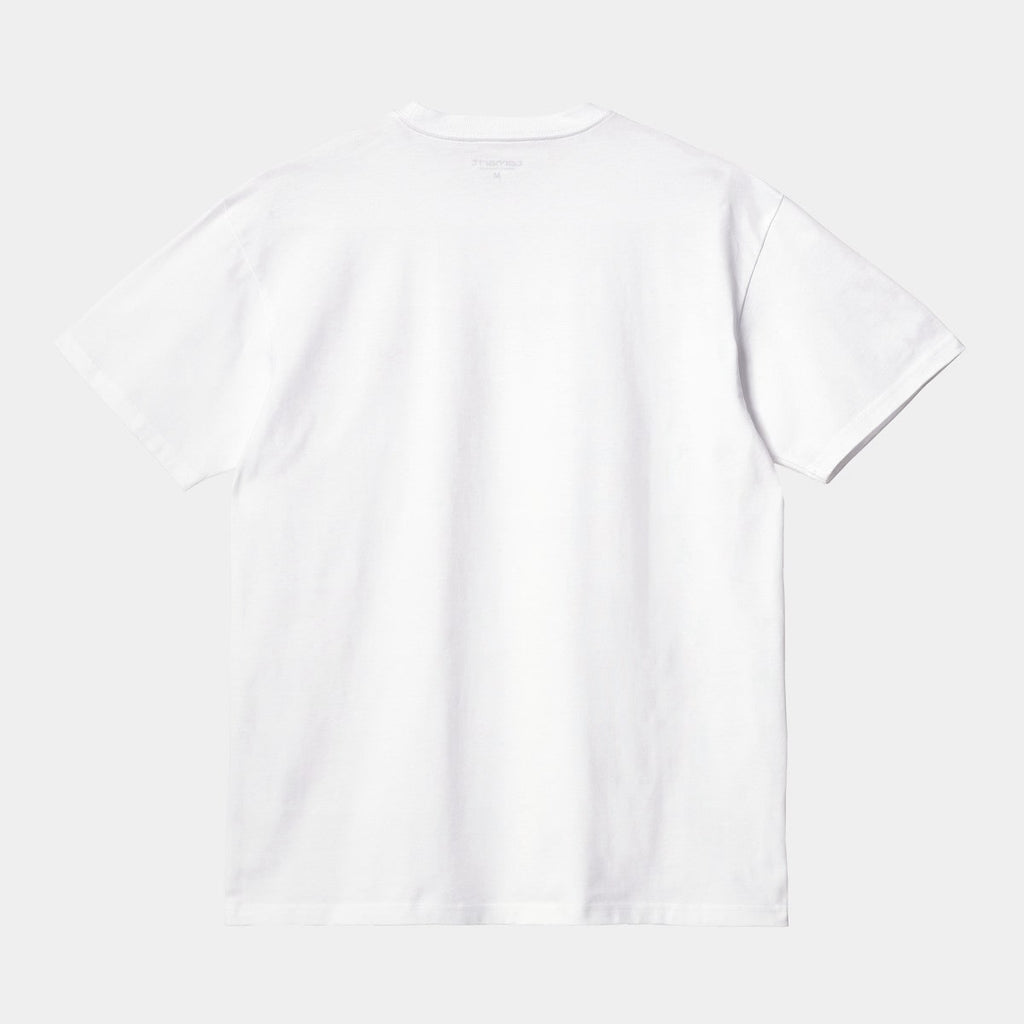 Carhartt S/S Chase T-Shirt White-t-shirt-Heroes