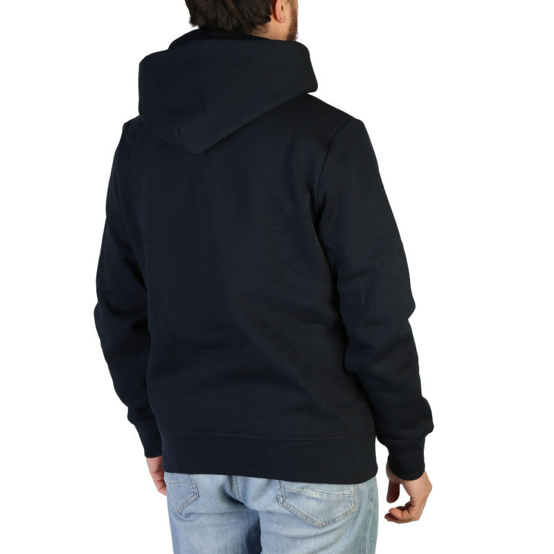 Tommy Hilfiger NYC Logo Flex Fleece Hoody Desert Sky-sweat-Heroes