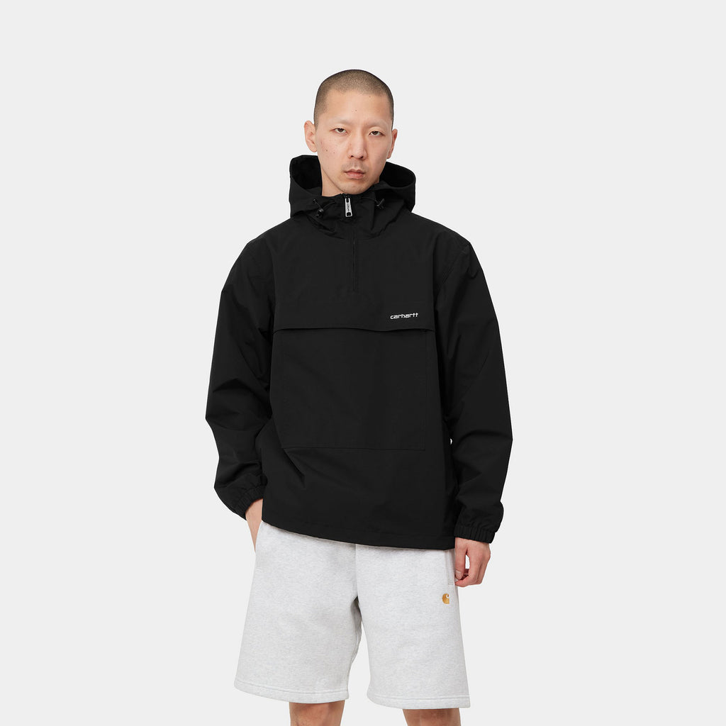 Windbreaker Pullover (Summer) in Black-jackets-Heroes